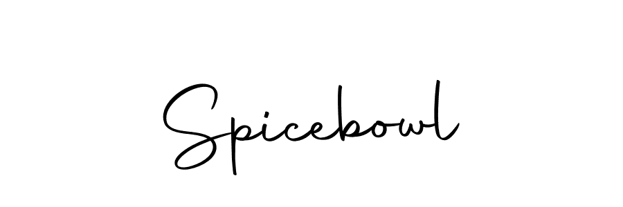 The best way (Autography-DOLnW) to make a short signature is to pick only two or three words in your name. The name Spicebowl include a total of six letters. For converting this name. Spicebowl signature style 10 images and pictures png