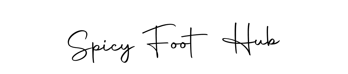 The best way (Autography-DOLnW) to make a short signature is to pick only two or three words in your name. The name Spicy Foot Hub include a total of six letters. For converting this name. Spicy Foot Hub signature style 10 images and pictures png