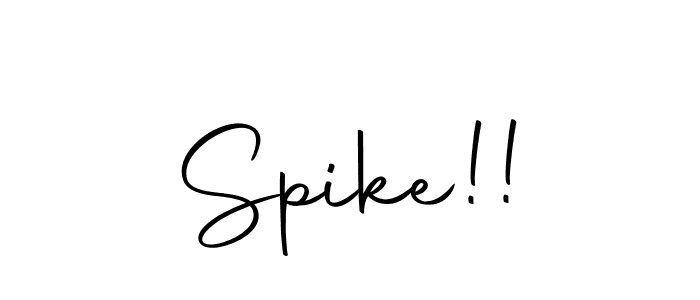Once you've used our free online signature maker to create your best signature Autography-DOLnW style, it's time to enjoy all of the benefits that Spike!! name signing documents. Spike!! signature style 10 images and pictures png