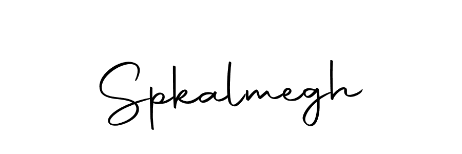 You should practise on your own different ways (Autography-DOLnW) to write your name (Spkalmegh) in signature. don't let someone else do it for you. Spkalmegh signature style 10 images and pictures png