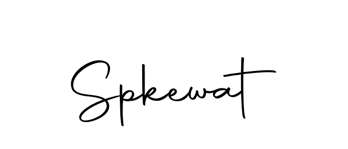 The best way (Autography-DOLnW) to make a short signature is to pick only two or three words in your name. The name Spkewat include a total of six letters. For converting this name. Spkewat signature style 10 images and pictures png