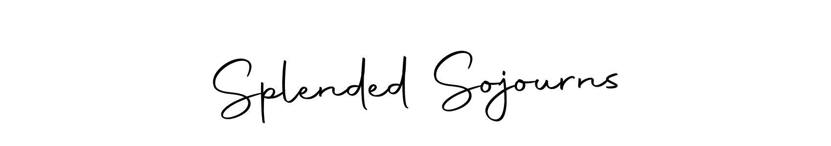 Also we have Splended Sojourns name is the best signature style. Create professional handwritten signature collection using Autography-DOLnW autograph style. Splended Sojourns signature style 10 images and pictures png