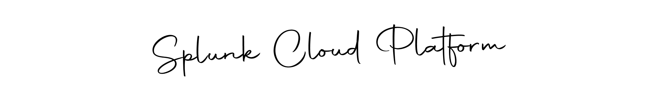 How to Draw Splunk Cloud Platform signature style? Autography-DOLnW is a latest design signature styles for name Splunk Cloud Platform. Splunk Cloud Platform signature style 10 images and pictures png