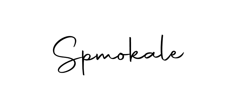 Spmokale stylish signature style. Best Handwritten Sign (Autography-DOLnW) for my name. Handwritten Signature Collection Ideas for my name Spmokale. Spmokale signature style 10 images and pictures png