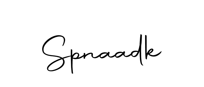 Create a beautiful signature design for name Spnaadk. With this signature (Autography-DOLnW) fonts, you can make a handwritten signature for free. Spnaadk signature style 10 images and pictures png