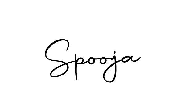 Make a beautiful signature design for name Spooja. With this signature (Autography-DOLnW) style, you can create a handwritten signature for free. Spooja signature style 10 images and pictures png