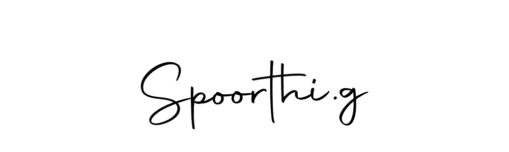 Also we have Spoorthi.g name is the best signature style. Create professional handwritten signature collection using Autography-DOLnW autograph style. Spoorthi.g signature style 10 images and pictures png