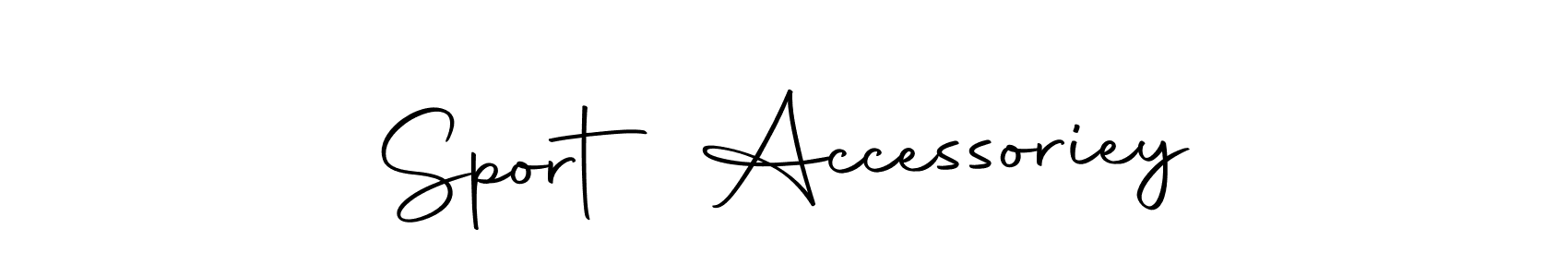 Use a signature maker to create a handwritten signature online. With this signature software, you can design (Autography-DOLnW) your own signature for name Sport Accessoriey. Sport Accessoriey signature style 10 images and pictures png