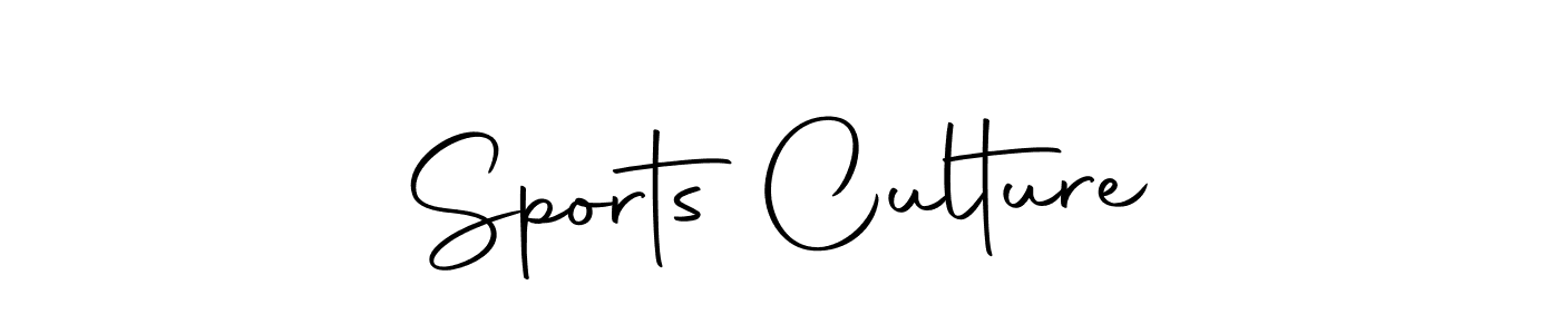 Make a beautiful signature design for name Sports Culture. Use this online signature maker to create a handwritten signature for free. Sports Culture signature style 10 images and pictures png