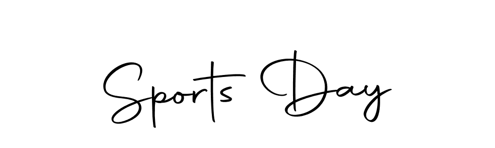 You should practise on your own different ways (Autography-DOLnW) to write your name (Sports Day) in signature. don't let someone else do it for you. Sports Day signature style 10 images and pictures png