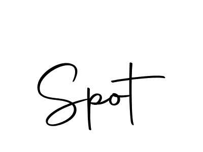 You should practise on your own different ways (Autography-DOLnW) to write your name (Spot) in signature. don't let someone else do it for you. Spot signature style 10 images and pictures png