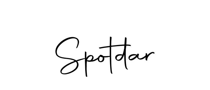 The best way (Autography-DOLnW) to make a short signature is to pick only two or three words in your name. The name Spotdar include a total of six letters. For converting this name. Spotdar signature style 10 images and pictures png