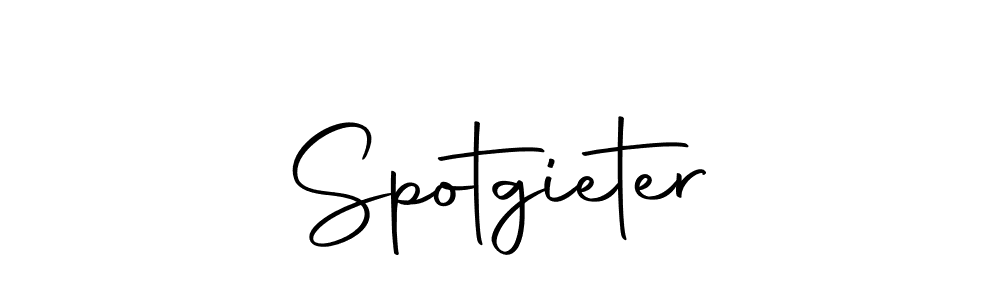 The best way (Autography-DOLnW) to make a short signature is to pick only two or three words in your name. The name Spotgieter include a total of six letters. For converting this name. Spotgieter signature style 10 images and pictures png