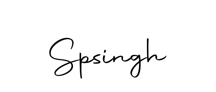 Make a short Spsingh signature style. Manage your documents anywhere anytime using Autography-DOLnW. Create and add eSignatures, submit forms, share and send files easily. Spsingh signature style 10 images and pictures png