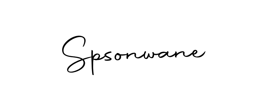 Spsonwane stylish signature style. Best Handwritten Sign (Autography-DOLnW) for my name. Handwritten Signature Collection Ideas for my name Spsonwane. Spsonwane signature style 10 images and pictures png