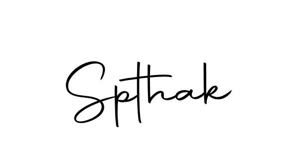 Here are the top 10 professional signature styles for the name Spthak. These are the best autograph styles you can use for your name. Spthak signature style 10 images and pictures png
