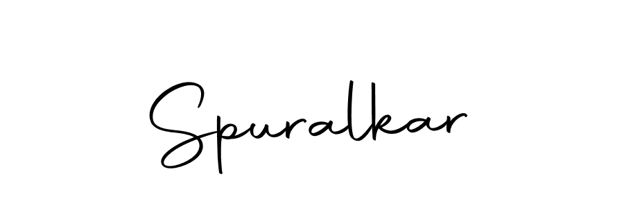 Make a beautiful signature design for name Spuralkar. With this signature (Autography-DOLnW) style, you can create a handwritten signature for free. Spuralkar signature style 10 images and pictures png
