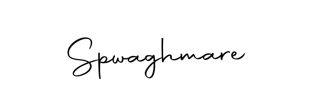 Spwaghmare stylish signature style. Best Handwritten Sign (Autography-DOLnW) for my name. Handwritten Signature Collection Ideas for my name Spwaghmare. Spwaghmare signature style 10 images and pictures png