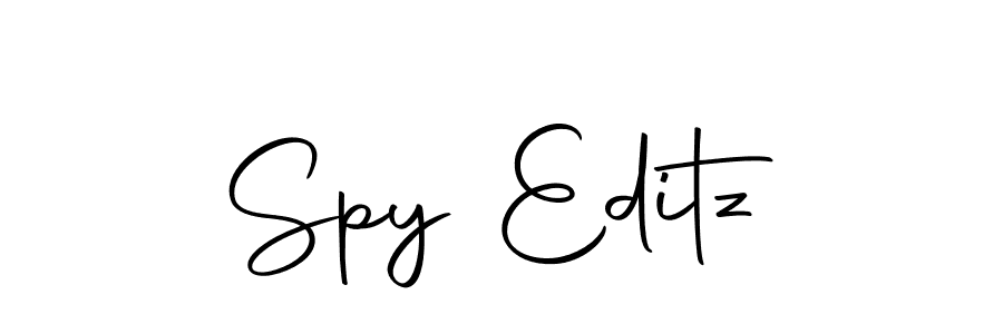 Create a beautiful signature design for name Spy Editz. With this signature (Autography-DOLnW) fonts, you can make a handwritten signature for free. Spy Editz signature style 10 images and pictures png