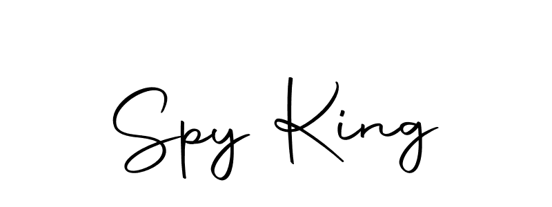 if you are searching for the best signature style for your name Spy King. so please give up your signature search. here we have designed multiple signature styles  using Autography-DOLnW. Spy King signature style 10 images and pictures png