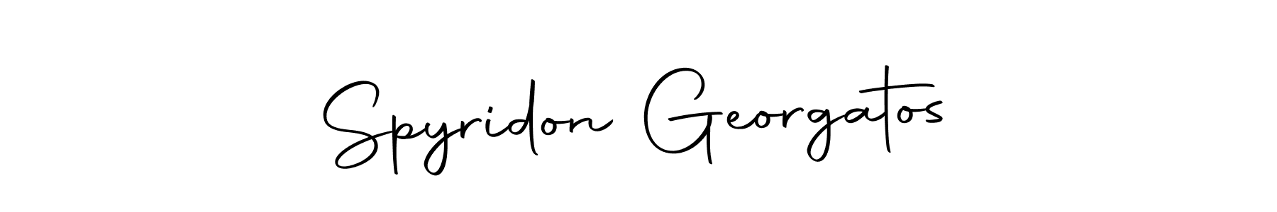 This is the best signature style for the Spyridon Georgatos name. Also you like these signature font (Autography-DOLnW). Mix name signature. Spyridon Georgatos signature style 10 images and pictures png