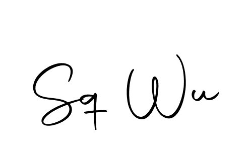 Design your own signature with our free online signature maker. With this signature software, you can create a handwritten (Autography-DOLnW) signature for name Sq Wu. Sq Wu signature style 10 images and pictures png