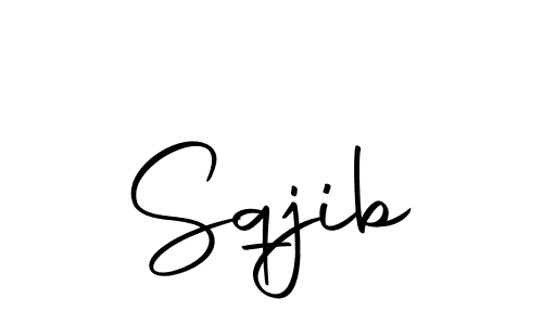 Make a beautiful signature design for name Sqjib. With this signature (Autography-DOLnW) style, you can create a handwritten signature for free. Sqjib signature style 10 images and pictures png