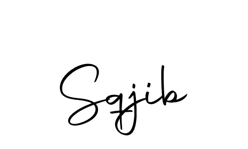 Make a beautiful signature design for name Sqjib. Use this online signature maker to create a handwritten signature for free. Sqjib signature style 10 images and pictures png