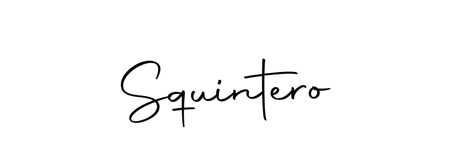 You can use this online signature creator to create a handwritten signature for the name Squintero. This is the best online autograph maker. Squintero signature style 10 images and pictures png