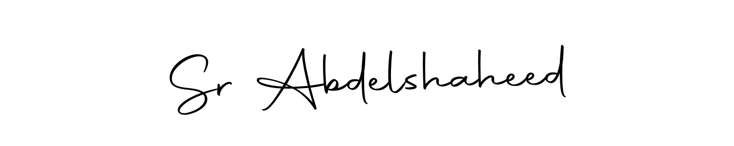 How to Draw Sr Abdelshaheed signature style? Autography-DOLnW is a latest design signature styles for name Sr Abdelshaheed. Sr Abdelshaheed signature style 10 images and pictures png