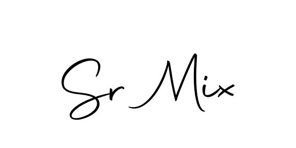 if you are searching for the best signature style for your name Sr Mix. so please give up your signature search. here we have designed multiple signature styles  using Autography-DOLnW. Sr Mix signature style 10 images and pictures png