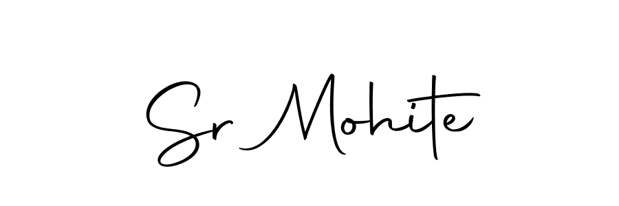 Sr Mohite stylish signature style. Best Handwritten Sign (Autography-DOLnW) for my name. Handwritten Signature Collection Ideas for my name Sr Mohite. Sr Mohite signature style 10 images and pictures png