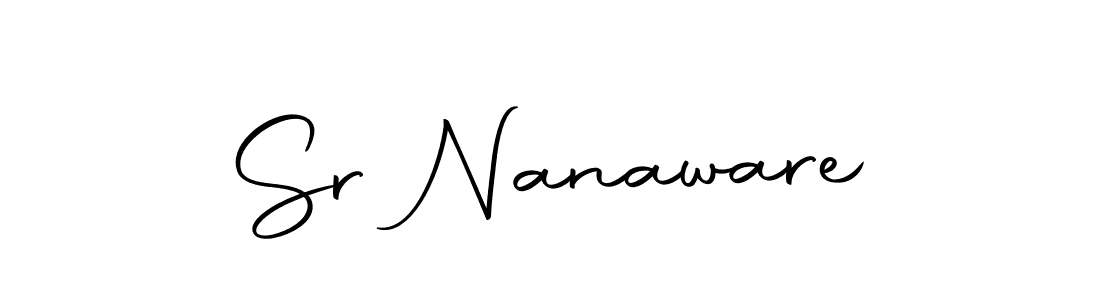 Autography-DOLnW is a professional signature style that is perfect for those who want to add a touch of class to their signature. It is also a great choice for those who want to make their signature more unique. Get Sr Nanaware name to fancy signature for free. Sr Nanaware signature style 10 images and pictures png