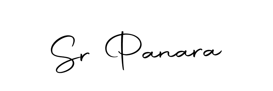 You should practise on your own different ways (Autography-DOLnW) to write your name (Sr Panara) in signature. don't let someone else do it for you. Sr Panara signature style 10 images and pictures png