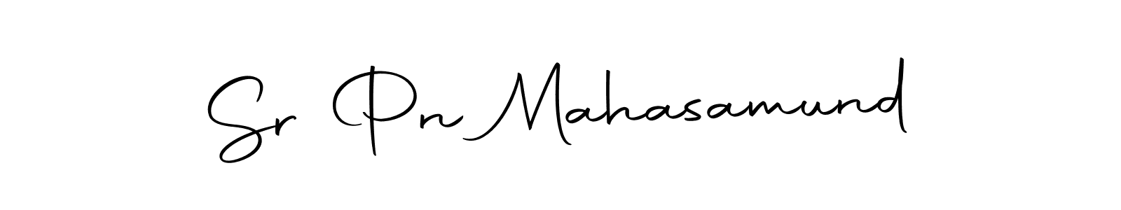 Use a signature maker to create a handwritten signature online. With this signature software, you can design (Autography-DOLnW) your own signature for name Sr Pn Mahasamund. Sr Pn Mahasamund signature style 10 images and pictures png