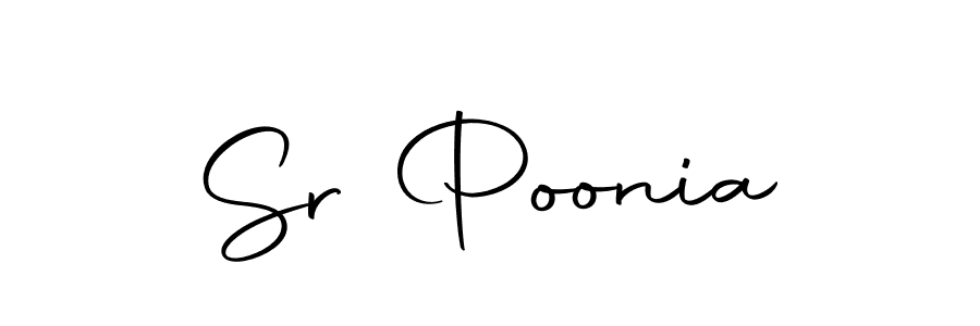 Design your own signature with our free online signature maker. With this signature software, you can create a handwritten (Autography-DOLnW) signature for name Sr Poonia. Sr Poonia signature style 10 images and pictures png