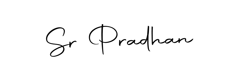 The best way (Autography-DOLnW) to make a short signature is to pick only two or three words in your name. The name Sr Pradhan include a total of six letters. For converting this name. Sr Pradhan signature style 10 images and pictures png