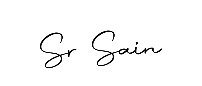 Make a short Sr Sain signature style. Manage your documents anywhere anytime using Autography-DOLnW. Create and add eSignatures, submit forms, share and send files easily. Sr Sain signature style 10 images and pictures png