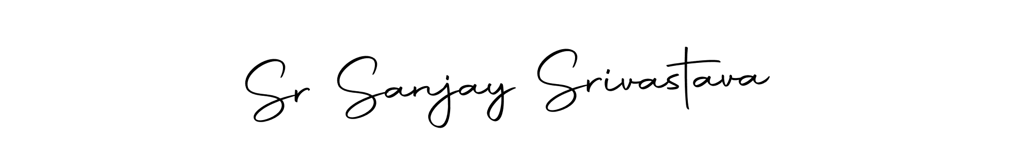 Make a beautiful signature design for name Sr Sanjay Srivastava. Use this online signature maker to create a handwritten signature for free. Sr Sanjay Srivastava signature style 10 images and pictures png