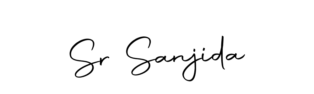 Also we have Sr Sanjida name is the best signature style. Create professional handwritten signature collection using Autography-DOLnW autograph style. Sr Sanjida signature style 10 images and pictures png
