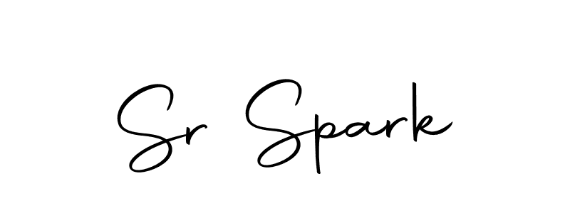 Design your own signature with our free online signature maker. With this signature software, you can create a handwritten (Autography-DOLnW) signature for name Sr Spark. Sr Spark signature style 10 images and pictures png