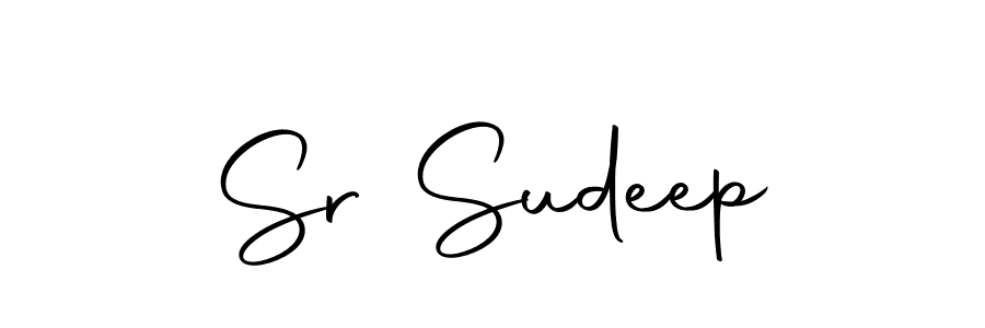 Make a short Sr Sudeep signature style. Manage your documents anywhere anytime using Autography-DOLnW. Create and add eSignatures, submit forms, share and send files easily. Sr Sudeep signature style 10 images and pictures png