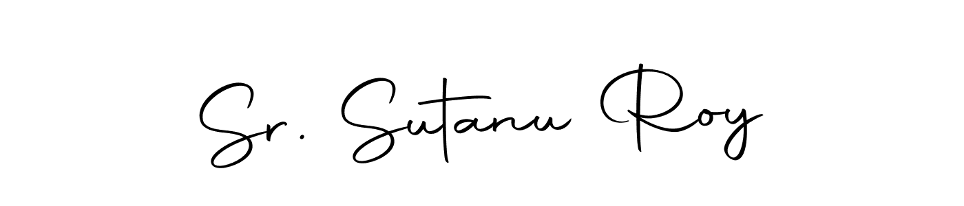 Similarly Autography-DOLnW is the best handwritten signature design. Signature creator online .You can use it as an online autograph creator for name Sr. Sutanu Roy. Sr. Sutanu Roy signature style 10 images and pictures png