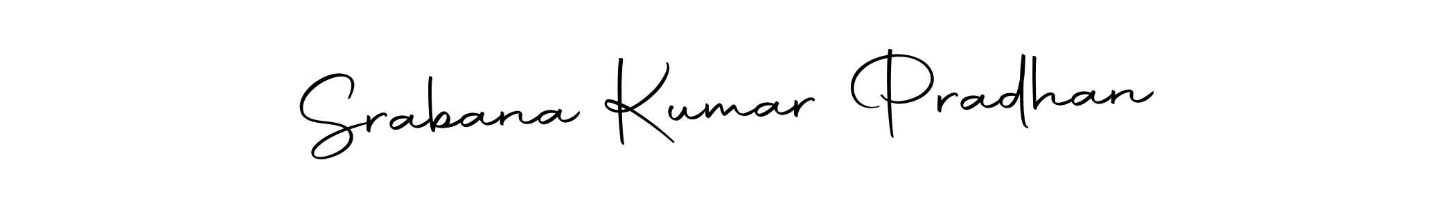 Design your own signature with our free online signature maker. With this signature software, you can create a handwritten (Autography-DOLnW) signature for name Srabana Kumar Pradhan. Srabana Kumar Pradhan signature style 10 images and pictures png