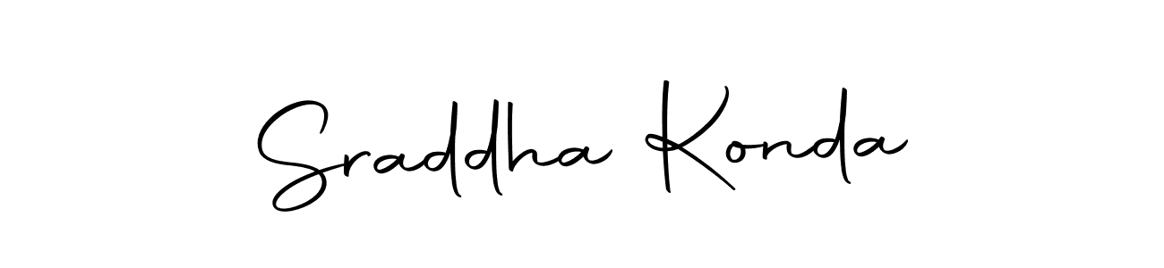 You should practise on your own different ways (Autography-DOLnW) to write your name (Sraddha Konda) in signature. don't let someone else do it for you. Sraddha Konda signature style 10 images and pictures png