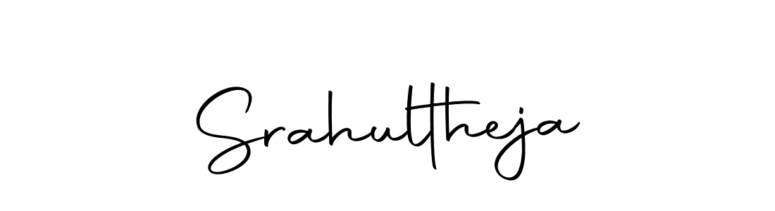 Similarly Autography-DOLnW is the best handwritten signature design. Signature creator online .You can use it as an online autograph creator for name Srahultheja. Srahultheja signature style 10 images and pictures png