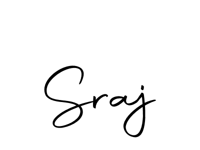 Sraj stylish signature style. Best Handwritten Sign (Autography-DOLnW) for my name. Handwritten Signature Collection Ideas for my name Sraj. Sraj signature style 10 images and pictures png
