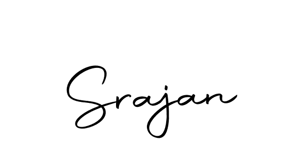 Design your own signature with our free online signature maker. With this signature software, you can create a handwritten (Autography-DOLnW) signature for name Srajan. Srajan signature style 10 images and pictures png