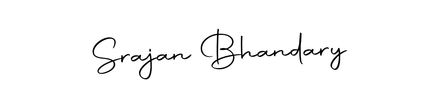 This is the best signature style for the Srajan Bhandary name. Also you like these signature font (Autography-DOLnW). Mix name signature. Srajan Bhandary signature style 10 images and pictures png