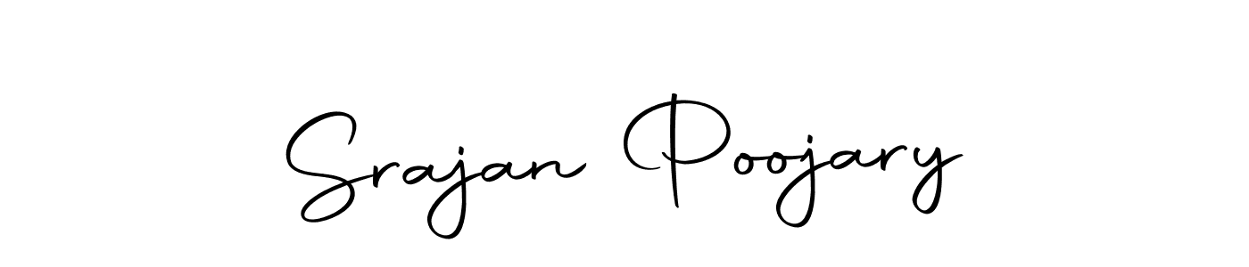 Also we have Srajan Poojary name is the best signature style. Create professional handwritten signature collection using Autography-DOLnW autograph style. Srajan Poojary signature style 10 images and pictures png